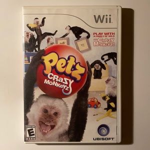 Petz Crazy Monkeyz Wii Game